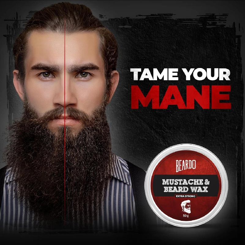 Beardo Beard and Mustache Wax, 50 g-6.webp